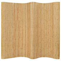 vidaXL Raumteiler Bambus 250x165 cm Natur Beige