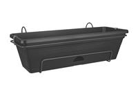 Elho Green basic - Balkonbakset - Living black - Ø 50 cm