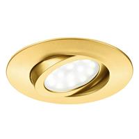 Eco-Light LED-Einbaustrahler Zenit mit IP44, gold