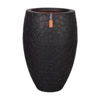 Capi Nature Clay vase luxe 45x72cm bloempot zwart