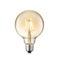 LED lamp Globe G95 6W 650Lm 2700K dimbaar - amber