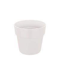 Elho - Blumentopf b.for original Rund Übertopf Blumenkasten Pflanzentopf Pflanzkasten Pflanzgefäß innen Kunststoff outdoor maulbeere/21,9 Liter