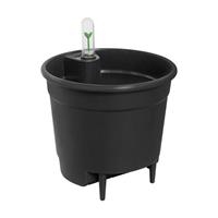 Elho Self-watering insert 28 living black binnen l 28 x w 28 x h 25,5 cm