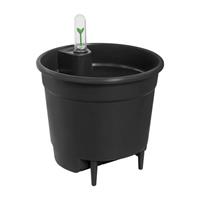 Elho Self-watering insert 33 living black binnen l 33 x w 33 x h 30,6 cm
