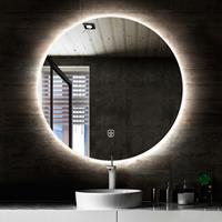 saniclear Circle ronde spiegel met LED verlichting 60cm incl. spiegelverwarming