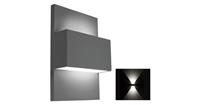 Franssen Verlichting Vista wandlamp up/down e27 - grijs