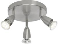 Brilliant Leuchten Amalfi LED Spotrondell 3flg eisen