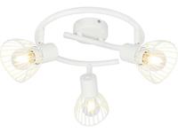 Plafondspot LED E14 Energielabel: Afh. van lamp (A++ - E) 120 W Brilliant Elhi 71933/05 Wit