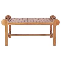 Salontafel 100x50x45 cm massief teakhout