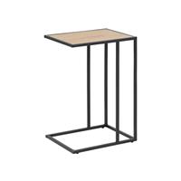 Industriële bijzettafel - Vic - HoutÂ - Hoog