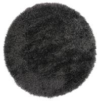 Hochflor-Teppich, Glossy 411, merinos, rund, Höhe 70 mm, maschinell gewebt
