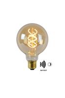 LED BULB TWILIGHT SENSOR G95 E27/4W AMBER