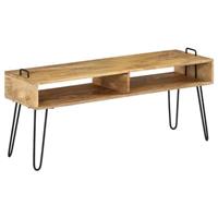 VidaXL Tv-meubel 110x35x45 cm massief mangohout