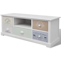 VidaXL Frans tv-meubel hout