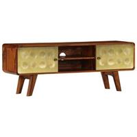 VidaXL Tv-meubel 120x30x45 cm massief sheeshamhout