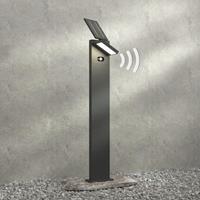 Lampenwelt.com LED wandlamp Silvan, zonne-energie, sensor, 100 cm