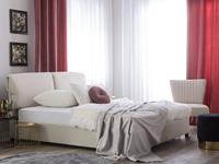 Beliani Gestoffeerd bed beige lattenbodem 160x200 cm BELFORT