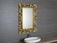 sapho Scule barok spiegel met gouden omlijsting 80x120cm