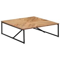 vidaXL Couchtisch 110 x 110 x 36 cm Massivholz Akazie Braun