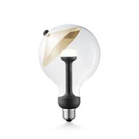 Home sweet home Move Me LED lichtbron Cone Ø 12 cm 5.5W E27 2700K dimbaar - zwart/goud