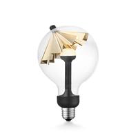 Home sweet home Move Me LED lichtbron Umbrella Ø 12 cm 5.5W E27 2700K dimbaar - zwart / goud