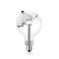 Home sweet home Move Me LED lichtbron Umbrella Ø 12 cm 5.5W E27 2700K dimbaar - zilver