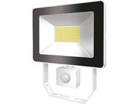 LED-buitenschijnwerper LED 10 W ESYLUX AFLBASICLED10W 4K WH Wit