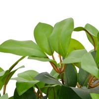 vidaXL Künstliche Pflanze Lorbeerbaum mit Topf Grün 40 cm Mehrfarbig