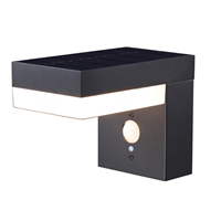 shada Solar wandlamp Oslo warm wit licht met bewegingssensor