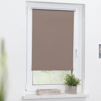 Lichtblick Thermo-Rollo Klemmfix, ohne Bohren, Verdunkelung, Taupe, 60 cm x 150 (B L)