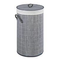 Wenko Wäschesammler Bamboo, grau