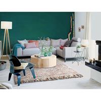 LUXOR living Wollteppich "Lasse", rechteckig, Handweb Teppich, reine Wolle, handgewebt, meliert, mit Fransen