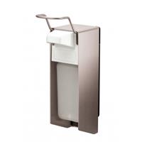 allcare MediQo-line zeepdispenser RVS 500ml korte bedieningsbeugel MQ05E