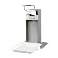 allcare MediQo-line zeep- en desinfectiedispenser 500ml RVS + opvangschaal MQLTD05E