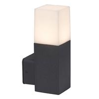 V-TAC Wandlamp GU10 Vierkant Zwart Aluminium IP54