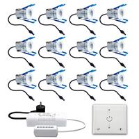 INTOLED Malaga LED inbouwspots 12x3W dimbaar IP65