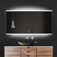 saniclear Riga LED spiegel 90x70cm met spiegelverwarming