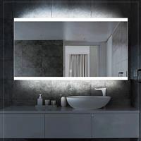 saniclear Riga LED spiegel 100x70cm met spiegelverwarming