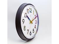 Nextime Wandklok Kunststof Black 26 cm