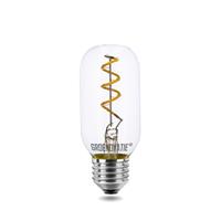 E27 LED Filament Buislamp 4W Spiral Extra Warm Wit Dimbaar .