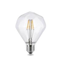 groenovatie E27 LED Filament Diamant 4W Extra Warm Wit Dimbaar