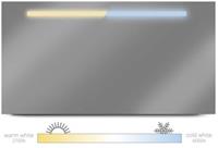 Looox M-Line spiegel met cct verlichting 100x60cm