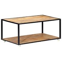 vidaXL Salontafel 90x50x40 cm massief gerecycled hout
