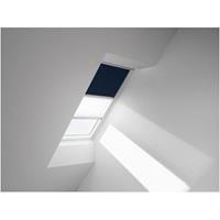 Velux verduisterend rolgordijn met plisse DFD FK06 1100S donkerblauw