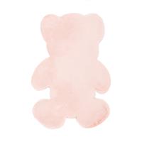 Webteppich  Teddy ¦ rosa/pink ¦ Synthethische Fasern ¦ Maße (cm): B: 60  - Möbel Kraft