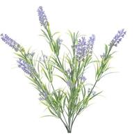 Shoppartners Groene/lilapaarse Lavandula/lavendel kunstplant 44 cm bosje Lila