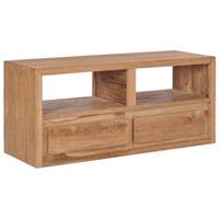 vidaxl Tv-meubel 90x30x40 cm massief teakhout