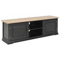 vidaXL TV-Schrank  Schwarz