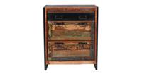 SIT Schoenenkast Bali in vintage-look