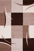 Merinos Trendy Vloerkleed Diamond 665-80 Brown 80 x 300 cm